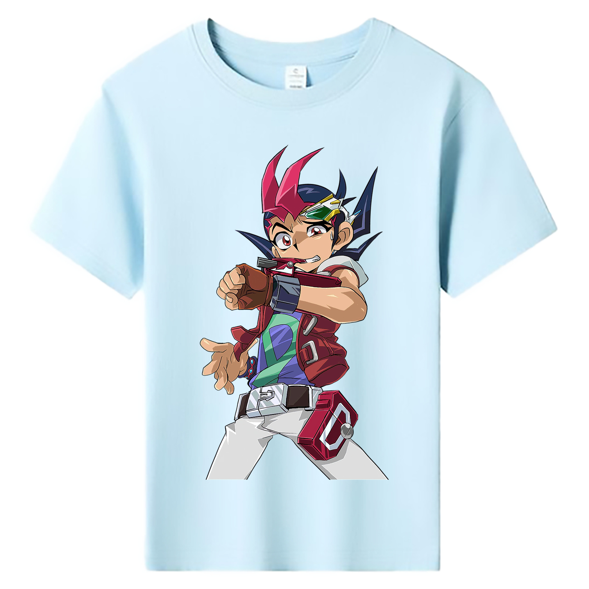 （画像用） 遊☆戯☆王 Yu-Gi-Oh! 綿100％キッズTシャツ（フロントプリント）